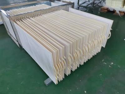 folha lisa MBR 0.1um 320 de 1900×600×1700mm à membrana de 480L/Day 2.5kg Mbr