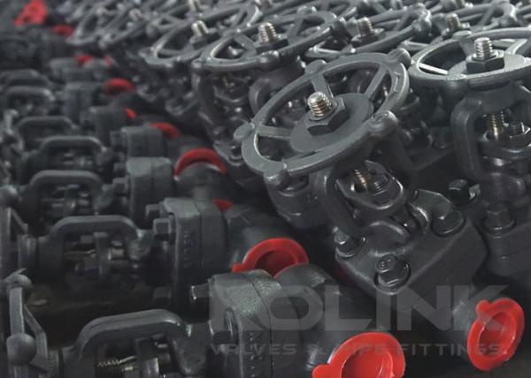 Vanne à soupape en acier forgé soudée par emboîtement, classes 800-2500