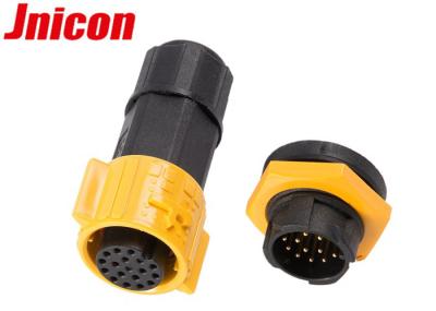 M19 Waterproof o multi Pin 18 e 16 Pin do conector de Pin para a conexão de dados do sinal