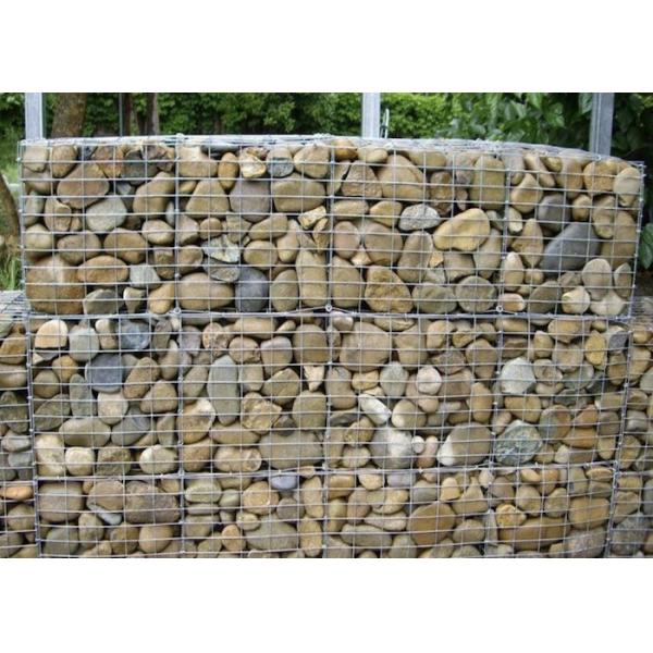 3x1x1m Gabion Baskets 60x80mm Mesh 380-550N/mm2 Tensile Strength