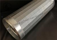 O baixo aço carbono de Johnson Wound Water Well Screen galvanizou material