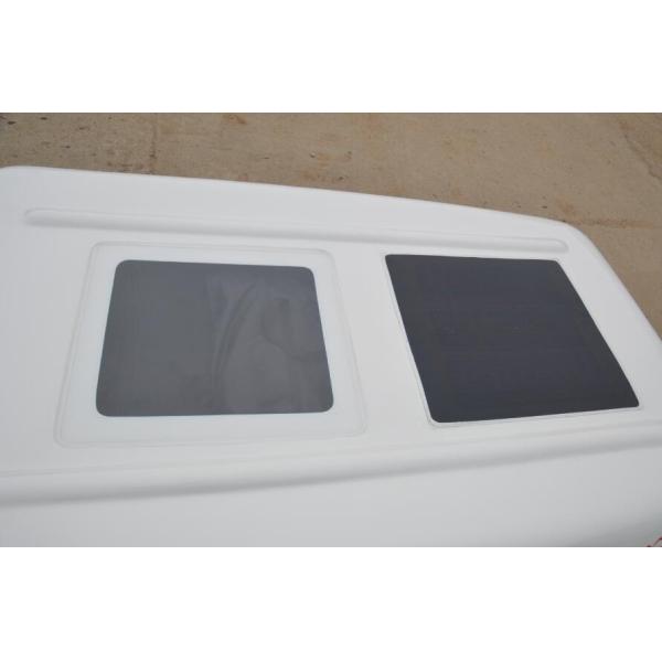 Grey Car Roof Top Tent for Vehicle Diy 4 Person Camping Area 2.4 Square Meters