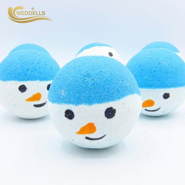 Standard Package Custom Bath Bombs Corn Starch Promote Blood Circulation