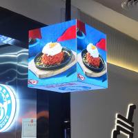 affichage LED personnalisé affichage LED publicité numérique écran d'affichage créatif extérieur imperméable à l'eau rotatif cube magique affichage LED
