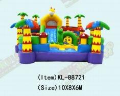 Lively Inflatable Castle: Kids' Happy Spot Adventure Customized