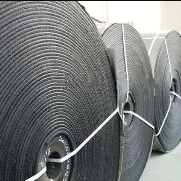 PVC PVG Coal Mines Special Conveyor Belt 10mm Thick Flame Retardant Solid Woven Conveyor Belt NN300