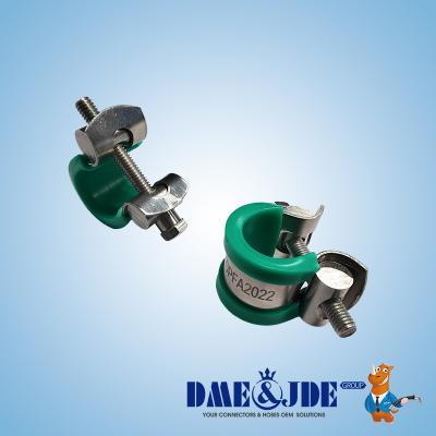 Stainless Steel Hose Whip Restraint Hose Collar With Polyurethane Lining