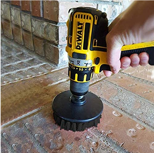 7 Piece Drill Cleaning Brush With 6 Inch Extender Baked On Food Remover