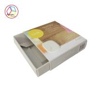 Le glissement de l'emballage de petit gâteau de catégorie comestible de rectangle enferme dans une boîte la couleur de CMYK