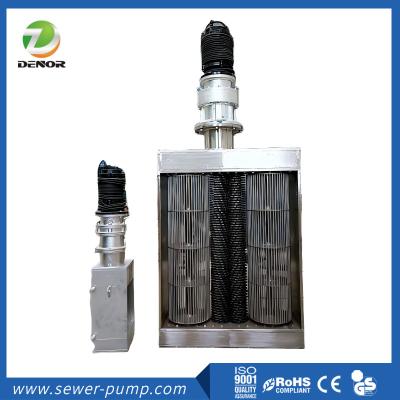 Customizable Carbon and Stainless Steel Sewage Grinder for Small Channels and Low Flow Water Intakes