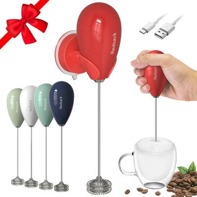 3W Electric Compact Milk Frother Machine 304 Stainless Makes Fast Foam 15 Seconds