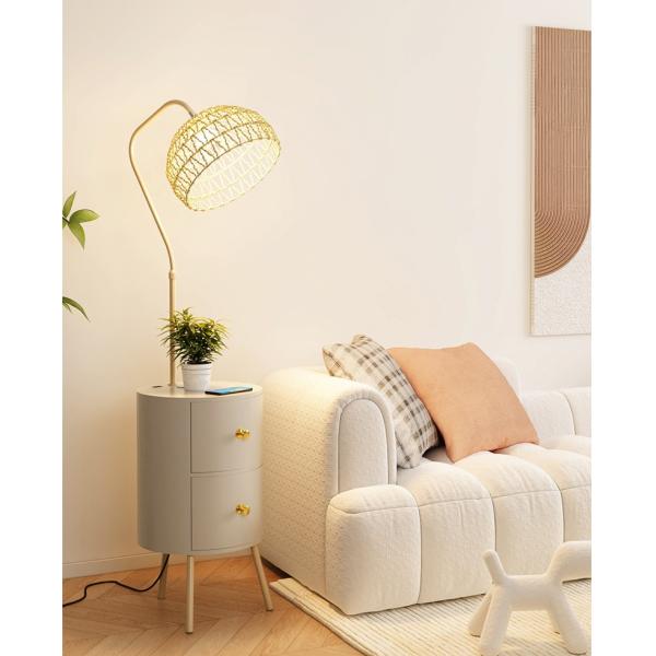 Современная простая включая в набор отложенных изменений лампа ящика прикроватного столика лампы пола для софы комнаты прожития спальни