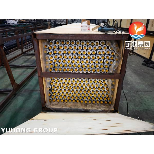 ASME SA179 Carbon Steel Extruded Fin Tube With Al-1060 For Air Cooler