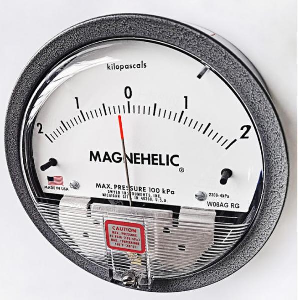 Dwyer 2300-1KPA,2300-2KPA,2300-2.5 KPA,2300-4KPA Differential Pressure Gauge MAGNEHELIC