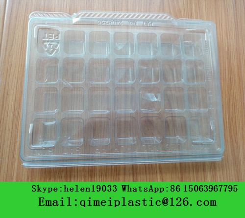 UV Coating Medical Grade PETG Packaging Non-sticky Cleanroom Tray