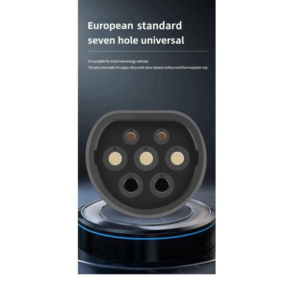 8-32A Adjustable EV Charger GBT Type1 Type2 3.5KW 7KW 11KW 22KW for EV Portability