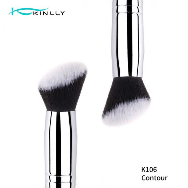 Synthetic Hair Makeup Brush Angel Contour Copper Ferrule Face Brushes K106