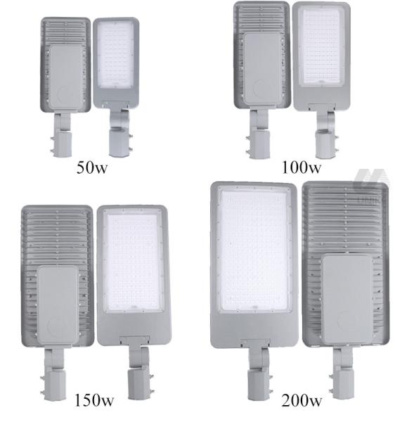SMD2835/3030 Commercial LED Street Lights With 120-130LM/W Luminous Flux