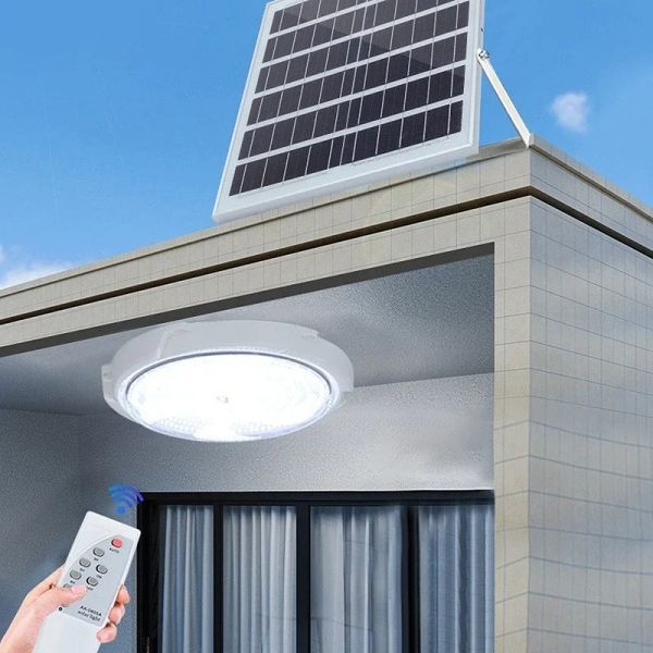 Lumière de plafond solaire intérieure pour la maison, la rue et le jardin avec