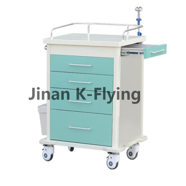 Тележка вагонетки аварийной доставки медицины ABS пластиковой медицинская