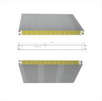 Rockwool impermeable aisló el panel de bocadillo 0.4m m compuestos 0.8m m