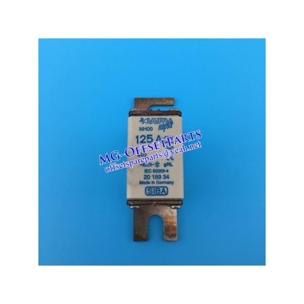 91.101.107, 21 189 06 SIBA, HD FUSE HOLDER 125A, HD NEW PARTS