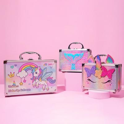 Assorted Colors Kids Makeup Kit for Birthday Parties Little Girls Pretend Play