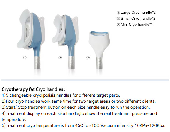 9 In1 Weight Loss Cool Tech Body Slimming Fat Freezing 360Cryolipolysis Machine