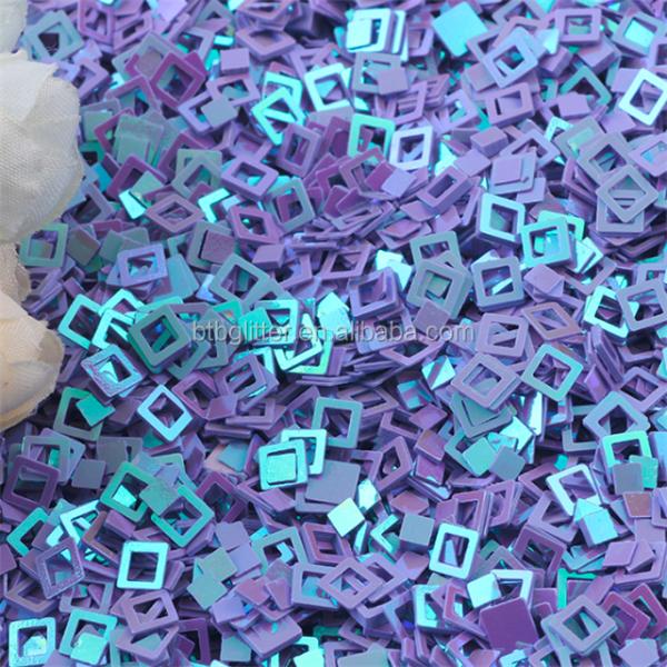 Transform Your Nails with Colourful Nail Beauty Products Plastic Blank Square Pieces Sequined Fluorescent Pieces and More