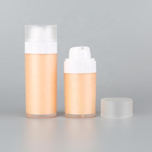 30g 50g Acrylic Straight Cosmetic Cream Jars Double Layer