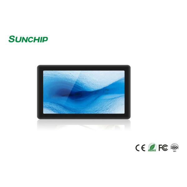 Multi Language Wall Mounted Advertising Display , LCD Wall Mounted Digital Signage