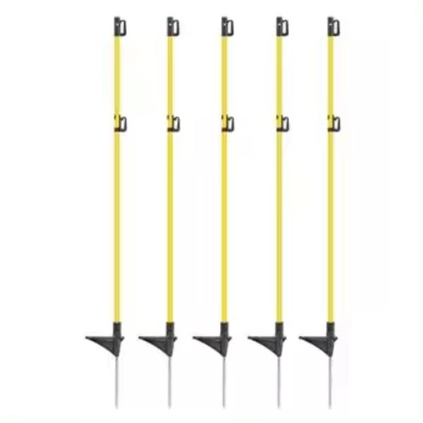 Круглый стекловолокнистый столб высотой 120 см диаметром 10 мм 50 штук на коробку и 1 год гарантии для нескольких применений