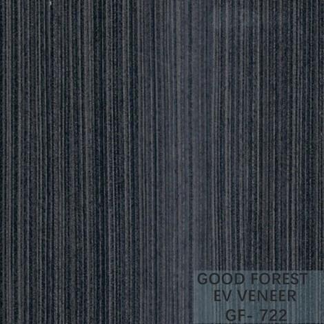 A madeira projetada folheia Ebony Wood Veneer 0.15-0.55 milímetros de espessura
