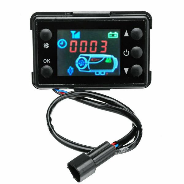 5KW Truck Parking Heater 12V 24V LCD Display Switch Remote Control