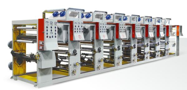 Precision Gravure Printing Machine Multi Colors ASY-600 / 800 / 1000