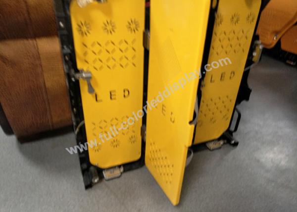 Ultra Thin Hanging / Fixed P4 Indoor Led Display Rental 512 X512 Orange Cabinets
