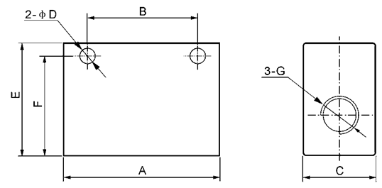 Válvula de control neumática de aluminio de flujo, válvula de lanzadera del aire G1/8” - G1”