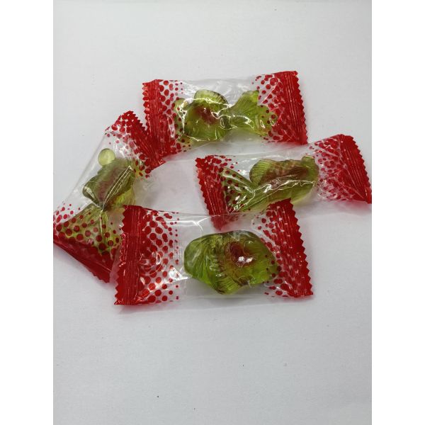 Real fruit juice low-sugar soya bean snacks with assorted shapes gummy snacks