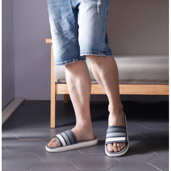 Flexible Mens Lightweight Summer Slippers , Non Slip Shower Sandals SW191191