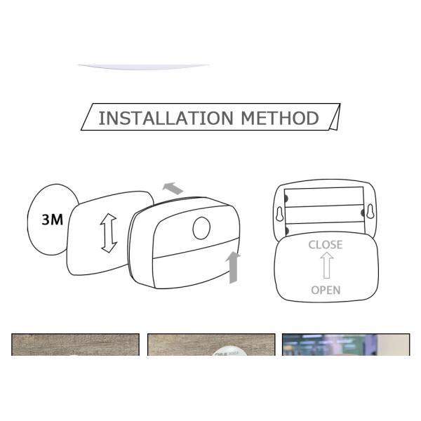 0.8W 30LM Plug In Night Lamp PIR Sensor 100 Degree For Closet Aisle Hallway