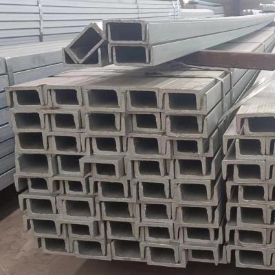 304 1.5-5.0mm Galvanized Steel C Channel 50mm 4.5mm For Building Construction