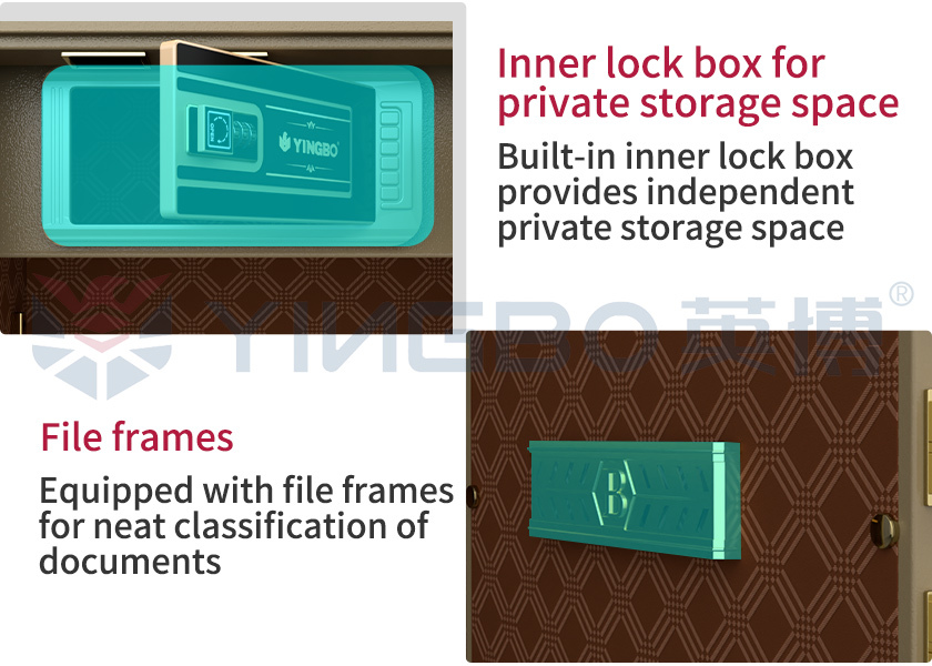 Hidden Safe Box Office Safe Box Electronic Digital Safe Hotel Safety Deposit Box