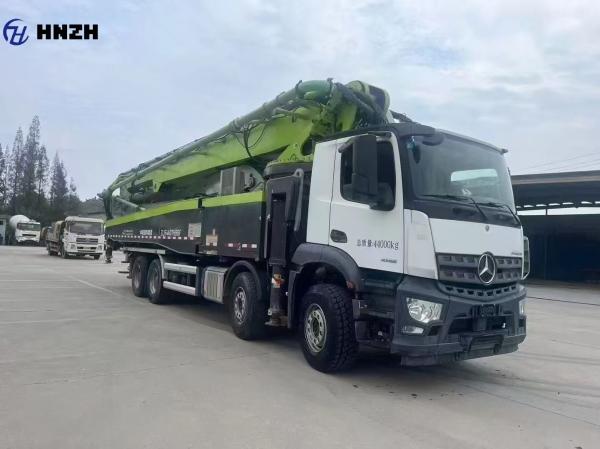 2022 Zoomlion ZLJ5440THBBF 62X-6RZ Used Concrete Pump Truck 62M With BENZ Chassis heavy machinery for construction 