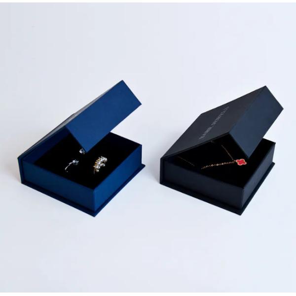 Wholesale Paper Magnetic Closure Small Custom Jewelry Box Gift Packaging With Logo