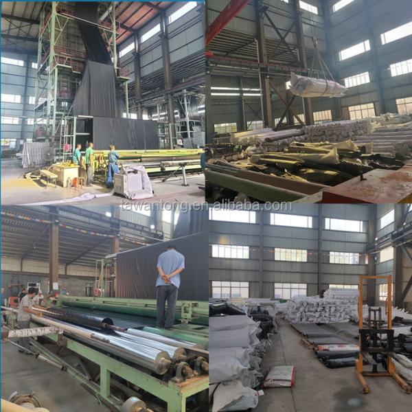 Геомембрана HDPE 0,5 мм 1 мм 1,5 мм 2 мм для плотины