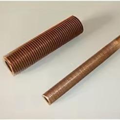 DELLOK Aluminum Fin Tube for HVAC Systems Up To 300°F / Length 1-22m or As Per Request
