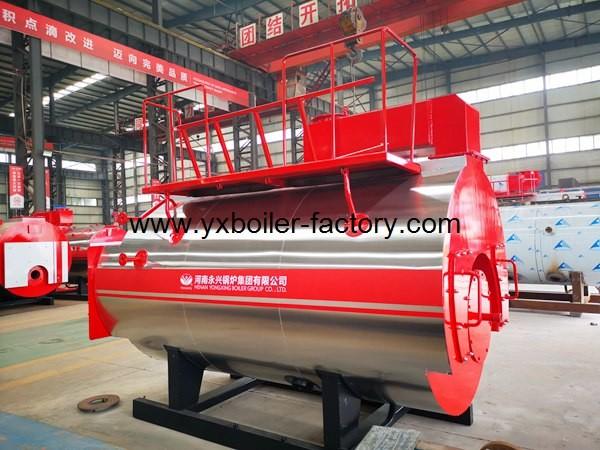 Oil Fired Steam Boiler With Economizer 98% High Thermal Efficiency ( 0.5 - 20 T / H )