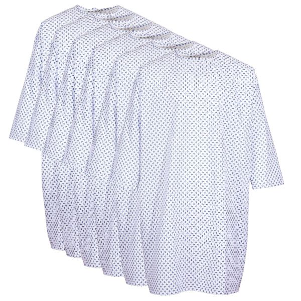 High Unisex Woven Cotton Polyester Medical Uniforms Washable Patient Gown Reusable Printed Surgical Clothes Hospital Clothing