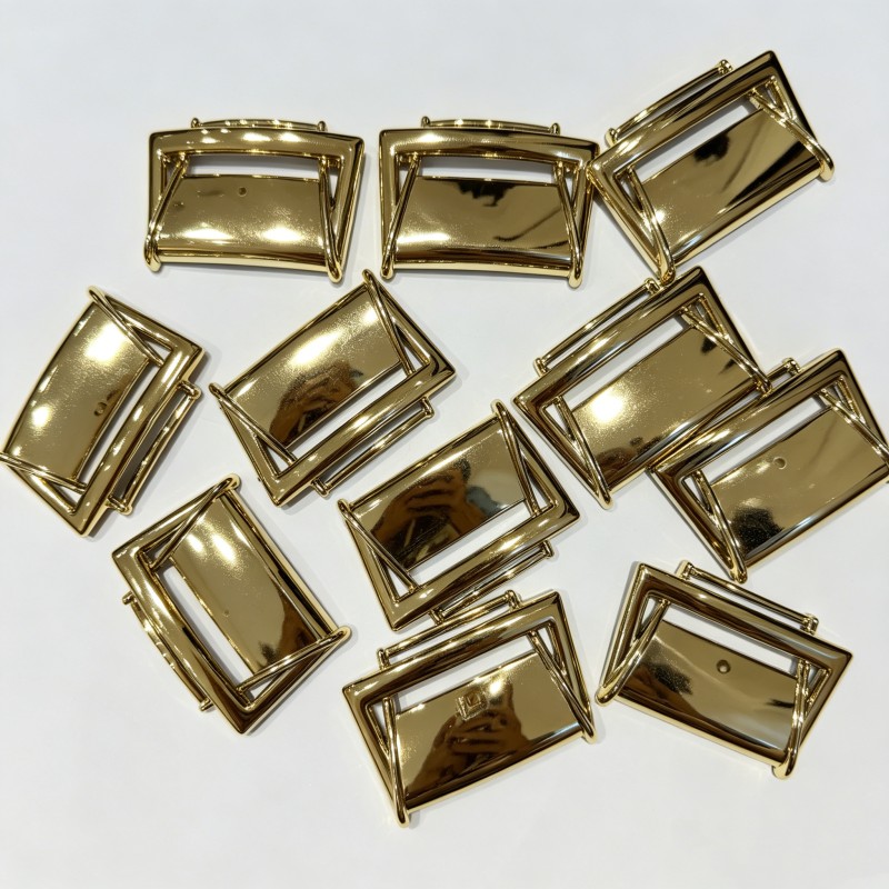 Polished Ladies Shoe Buckles Elegant Design Stylish Look For Fashion Footwear