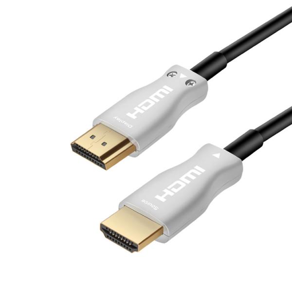 50m 4k HDMI AOC Cable Coaxial Type With PVC Jacketed  MALE To MALE
